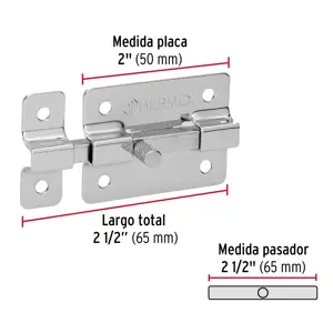 Pasador de barra plana 2