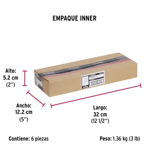 Hermex Pasador con cadena para puerta, acabado latón antiguo