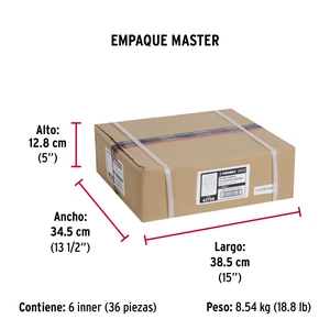 Hermex Pasador con cadena para puerta, acabado latón antiguo