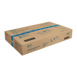 Foset Parrilla gas empotrable 90cm, 5 quem, vidrio negro, Riviera