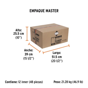 Truper Pintura en aerosol, naranja neón, bote esbelto, 400 ml
