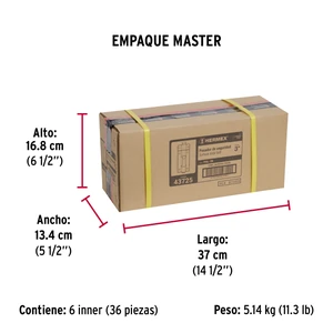 Pasador de barra plana 3