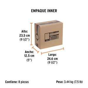 Truper Pintura en aerosol, cromo metálico, bote esbelto, 400 ml