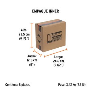 Truper Pintura en aerosol, oro metálico, bote esbelto, 400 ml