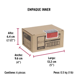 Pasador de barril de acero latón 4