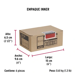 Pasador de barril de acero cromo 5