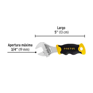 Llave ajustable (perico corto) 5