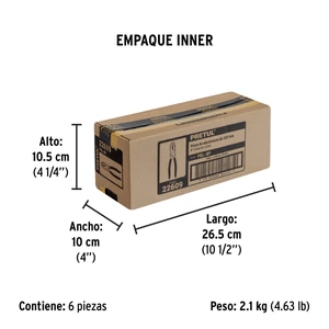 Pinza para electricista 8