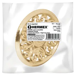 Hermex Perilla metálica estilo 