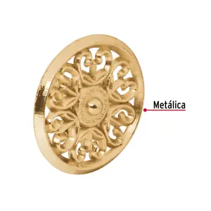 Hermex Perilla metálica estilo 