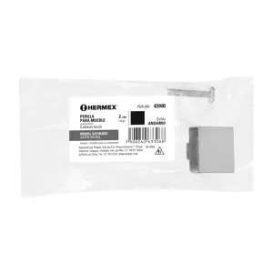43900 / PER-091 Hermex Perilla metálica estilo 