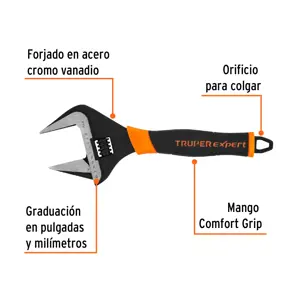 Llave ajustable (perico) 12
