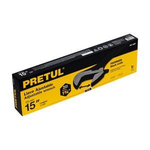 26053 PET 15PP TRUPER Llave Ajustable perico 15 Pavonada Pretul