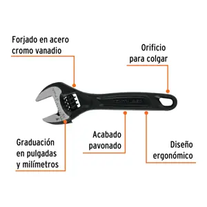 Llave ajustable (perico) 4