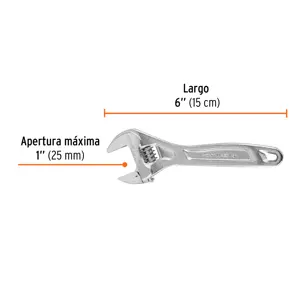 Llave ajustable (perico) 6