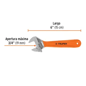 Llave ajustable (perico) 6
