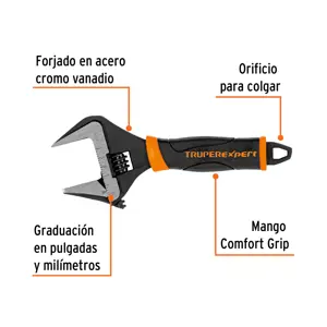 Llave ajustable (perico) 6