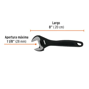 Llave ajustable (perico) 8