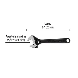 Llave ajustable (perico) 8