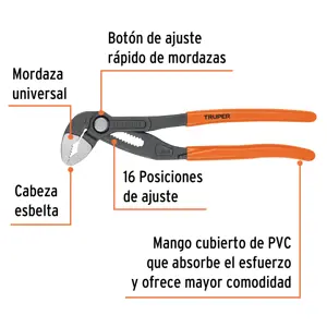 Pinza de extensión 10