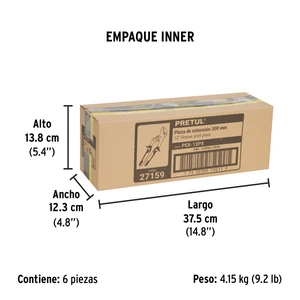 Pinza de extensión 12