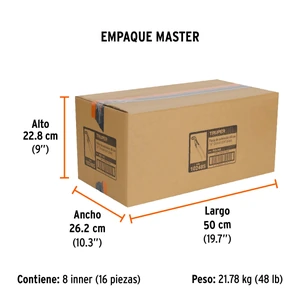 Pinza de extensión 16