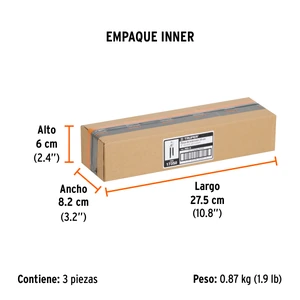 Pinza de extensión 8