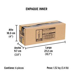 Pinza de extensión 8