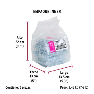 Fiero Bolsa con 100 pijas 1