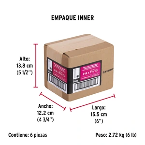 Fiero Bolsa con 50 pijas 1-1/2
