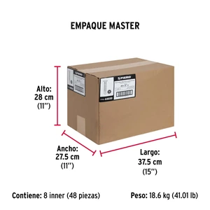 Bolsa con 100 pijas cabeza cruz, punta de broca 2