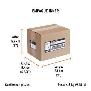 Pigmento rojo óxido para cemento, 1 kg, Truper