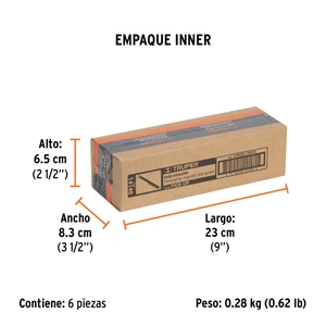 Imán extensible de acero inoxidable, 1.5 kg, Truper