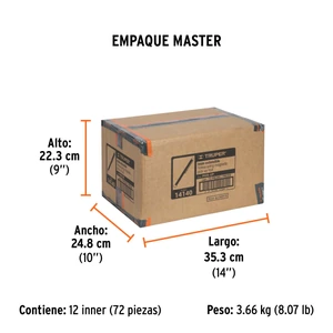 Imán extensible de acero inoxidable, 1.5 kg, Truper