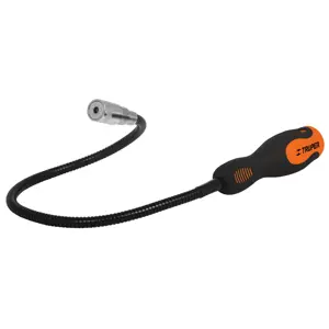 15326 / PICK-UPL Imán flexible de acero con LED, 3 kg, Truper