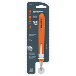 15325 / PICK-UPX Imán extensible de acero inoxidable, 3.6 kg, Truper