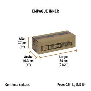 Imán extensible de acero inoxidable, 3.6 kg, Truper