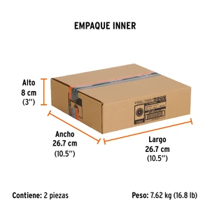 Truper Rueda abrasiva p/esmeril 10X1 1/4