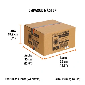 Truper Piedra para esmeril 6 X 3/4