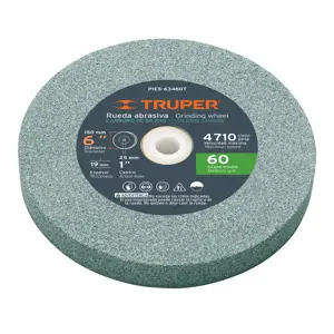 16405 / PIES-63460T Truper Piedra para esmeril 6 X 3/4