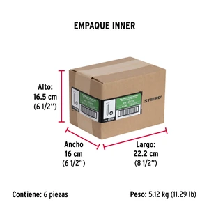 Bolsa con 100 pijas #14 x 2-1/2