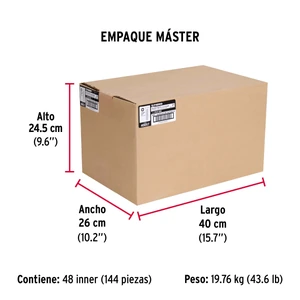 Bolsa con 100 pijas #6 x 1