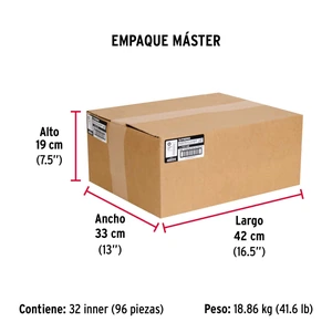 Bolsa con 100 pijas #6 x 1-1/2