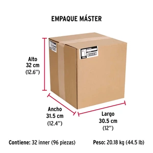 Bolsa con 100 pijas #6 x 1-5/8