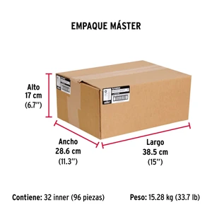 Bolsa con 100 pijas #8 x 1