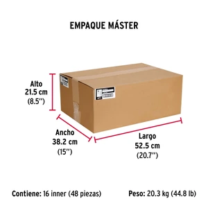 Bolsa con 100 pijas #8 x 3