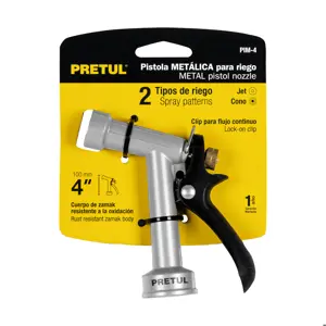 Pistola para riego de 4