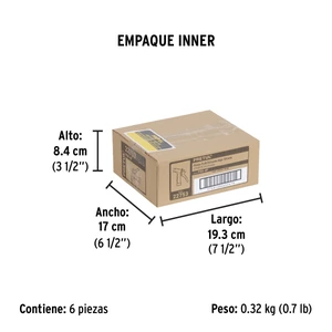 Pistola para riego de 4