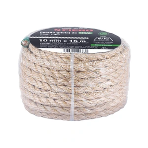 Piola de Sisal de 10 mm x 15 m natural, Fiero