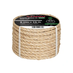 Piola de Sisal de 8 mm x 15 m natural, Fiero